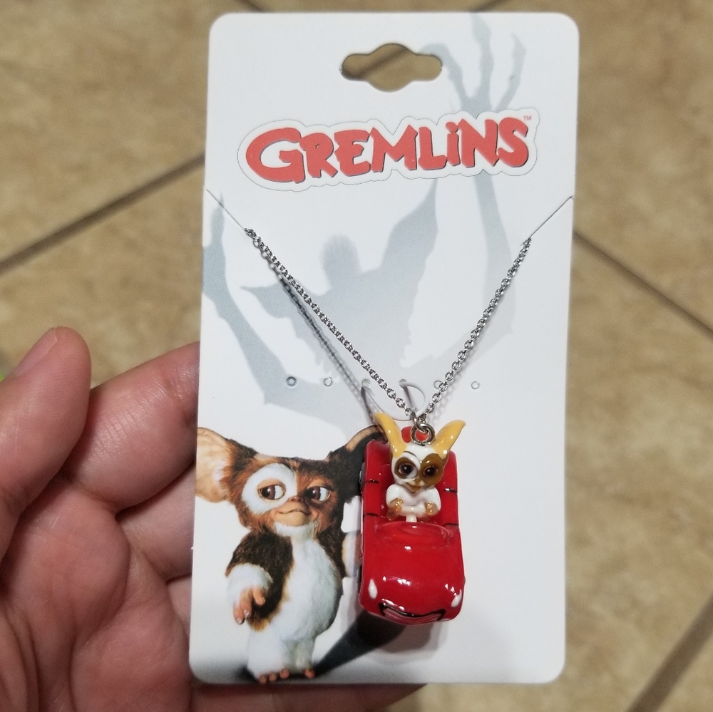 Gremlins Gizmo 3D Car Necklace